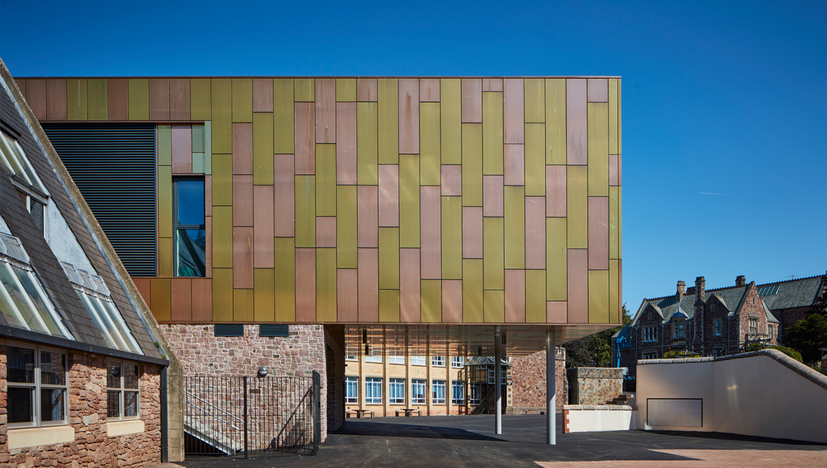 Brass Facade Cladding