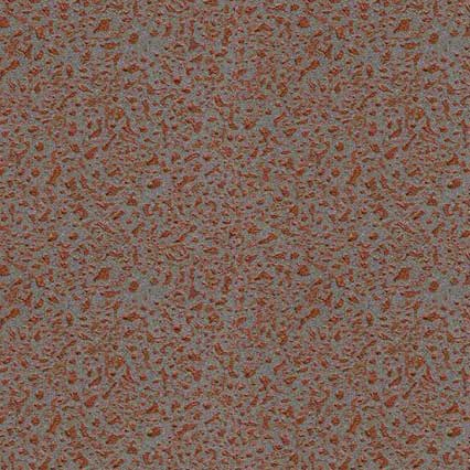 A textured surface with a mottled pattern of reddish-brown and gray speckles distributed evenly across the entire area, resembling granite or terrazzo flooring material.