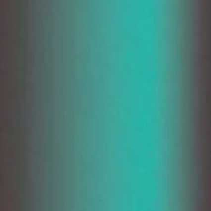 A smooth vertical gradient transitioning from dark gray edges to a bright teal or turquoise center, creating a luminous cylindrical light effect.