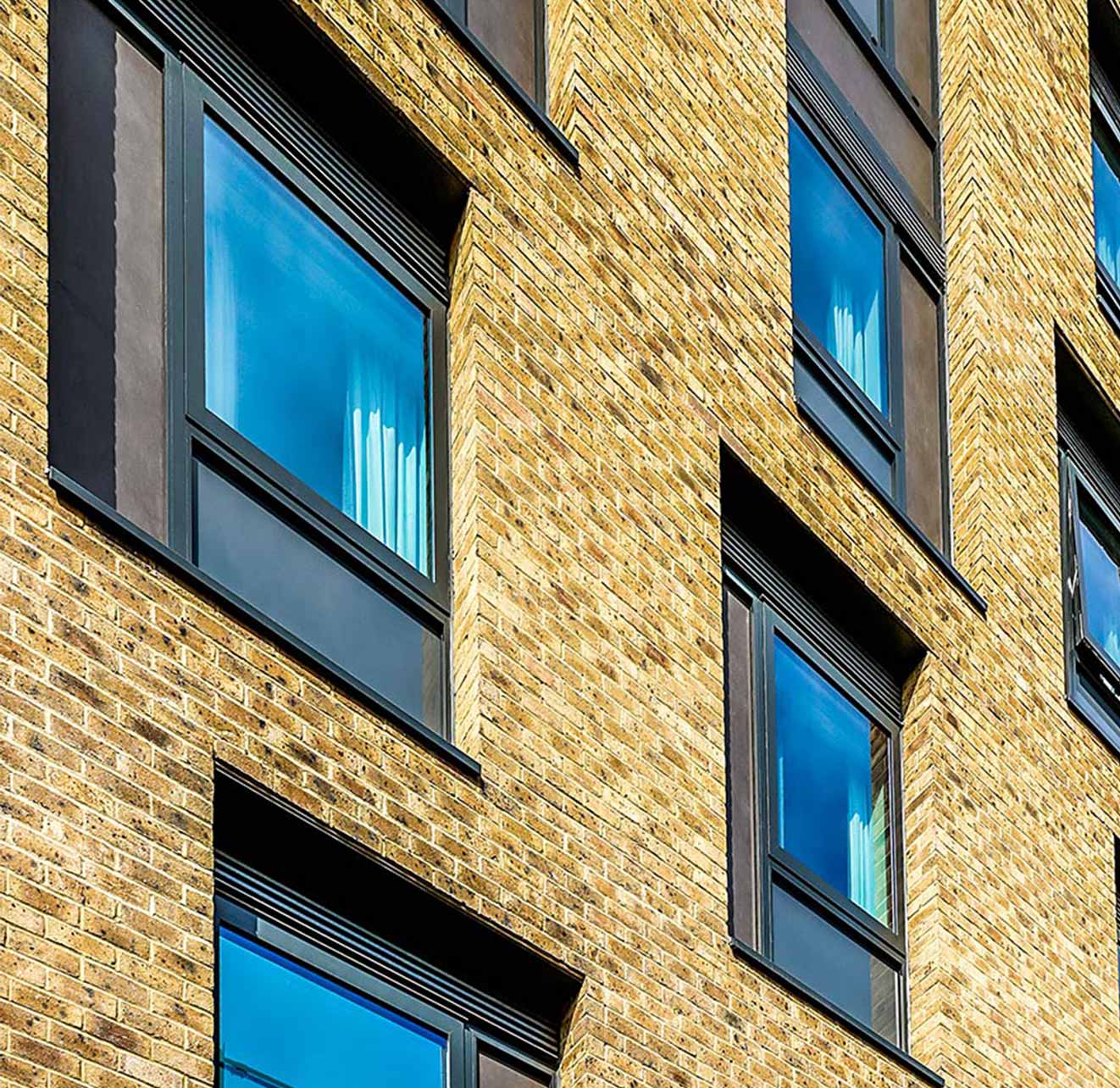 Ceramic spandrel panels