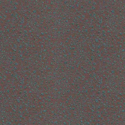 A textured surface with a mottled brown background scattered with small blue and reddish speckles throughout, resembling a speckled stone or concrete material.