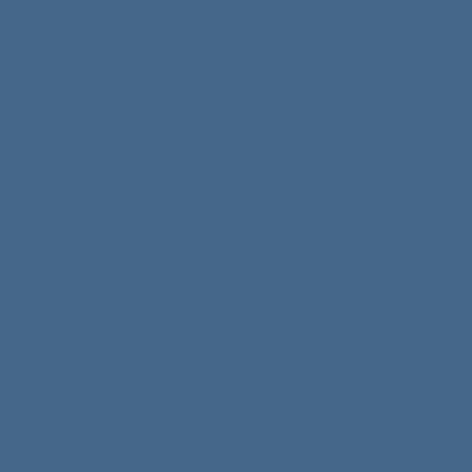 A solid blue-gray rectangular background with no visible text, objects, or other elements.