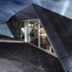 Aluminium perforated cldding