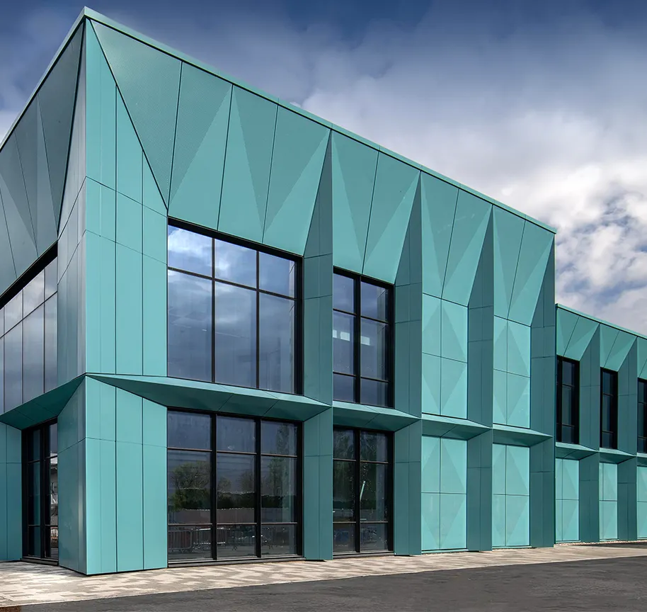 Bristol Myers Perforated Cladding