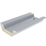 Insulated Gutter Render