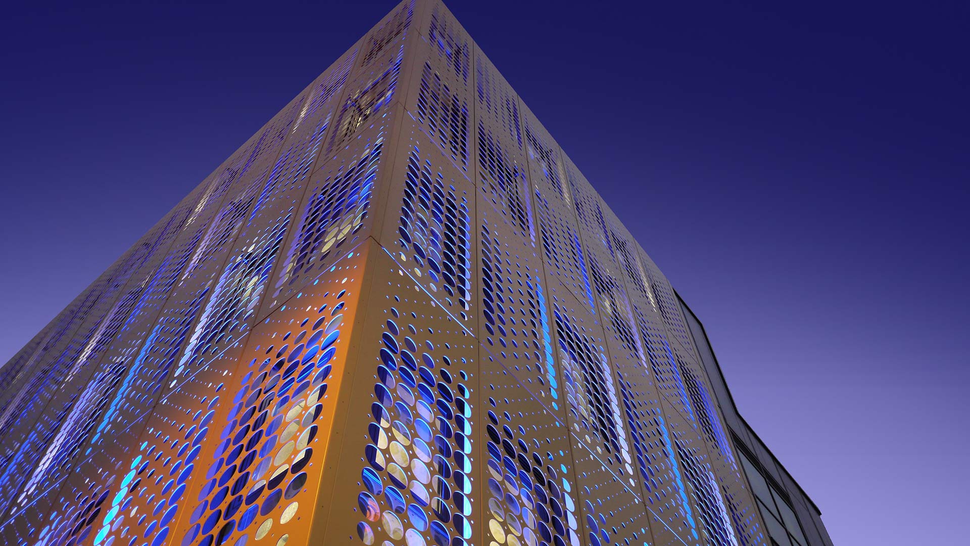 Perforated aluminium