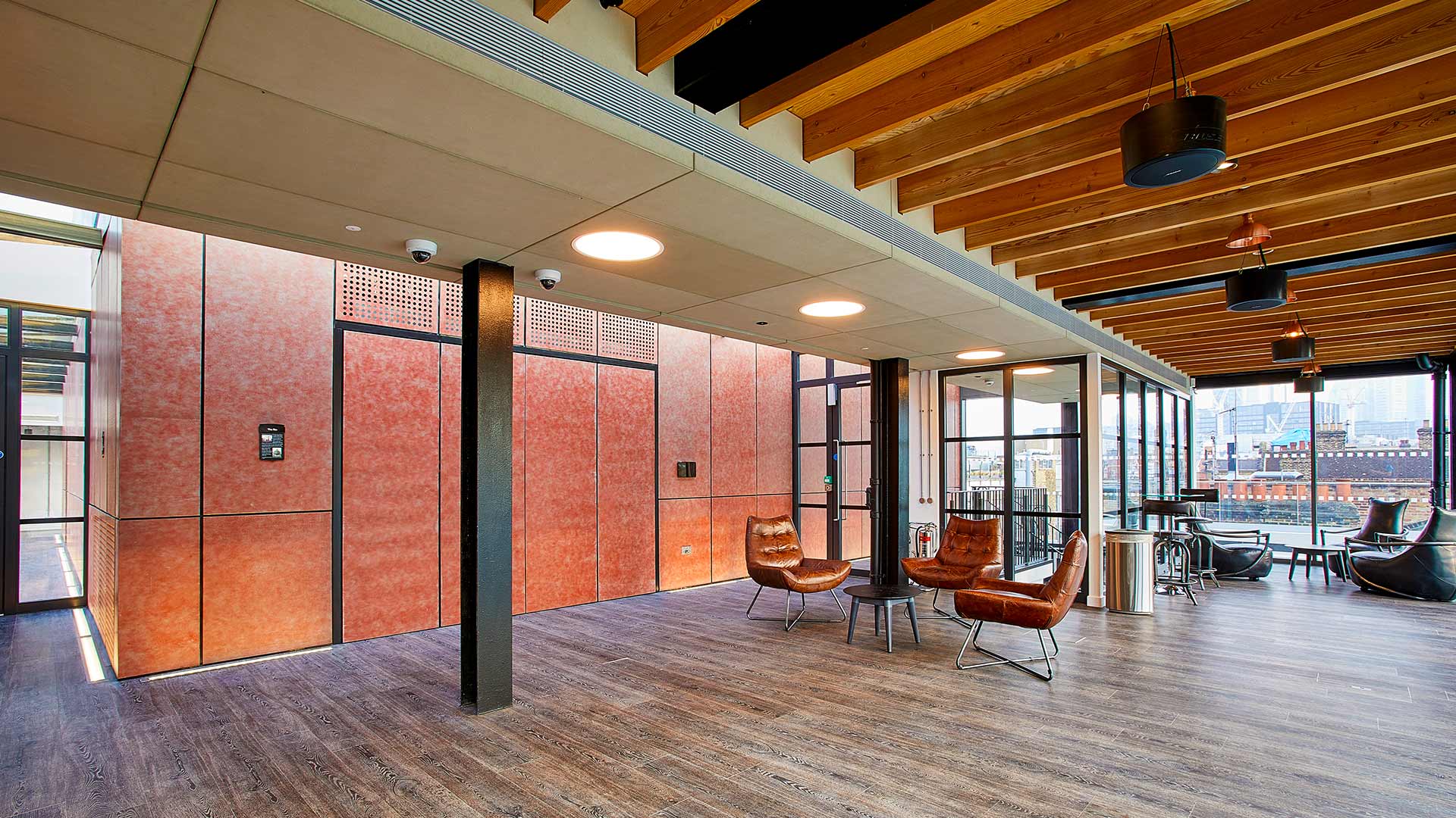 Internal Rainscreen Cladding