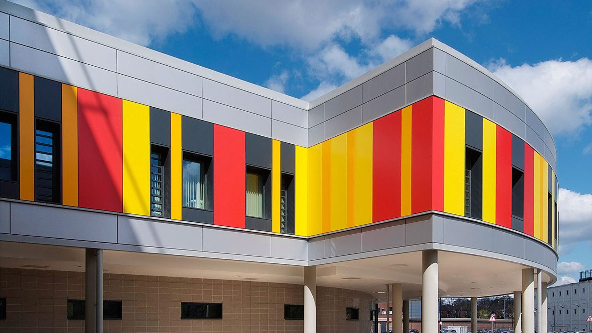 Painted Steel Cladding