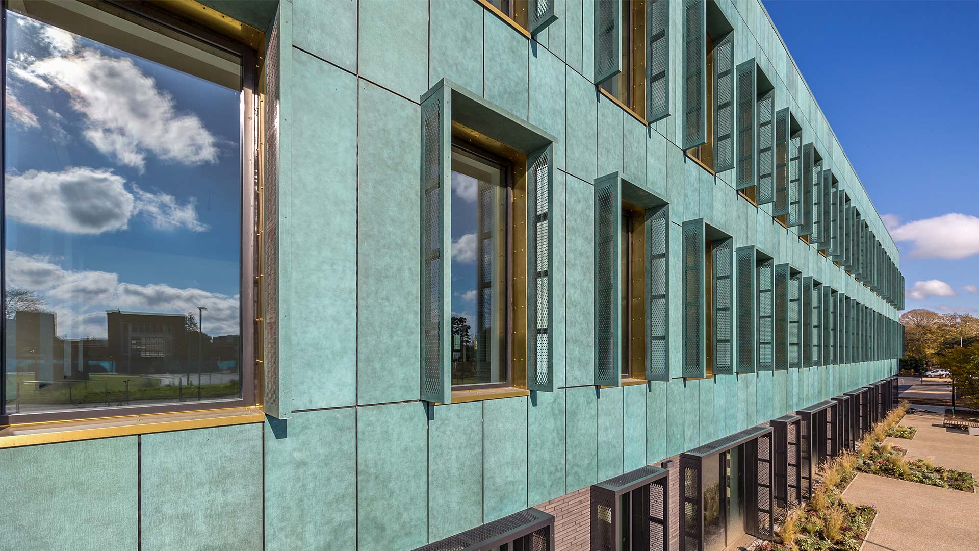 Copper Patina Cladding