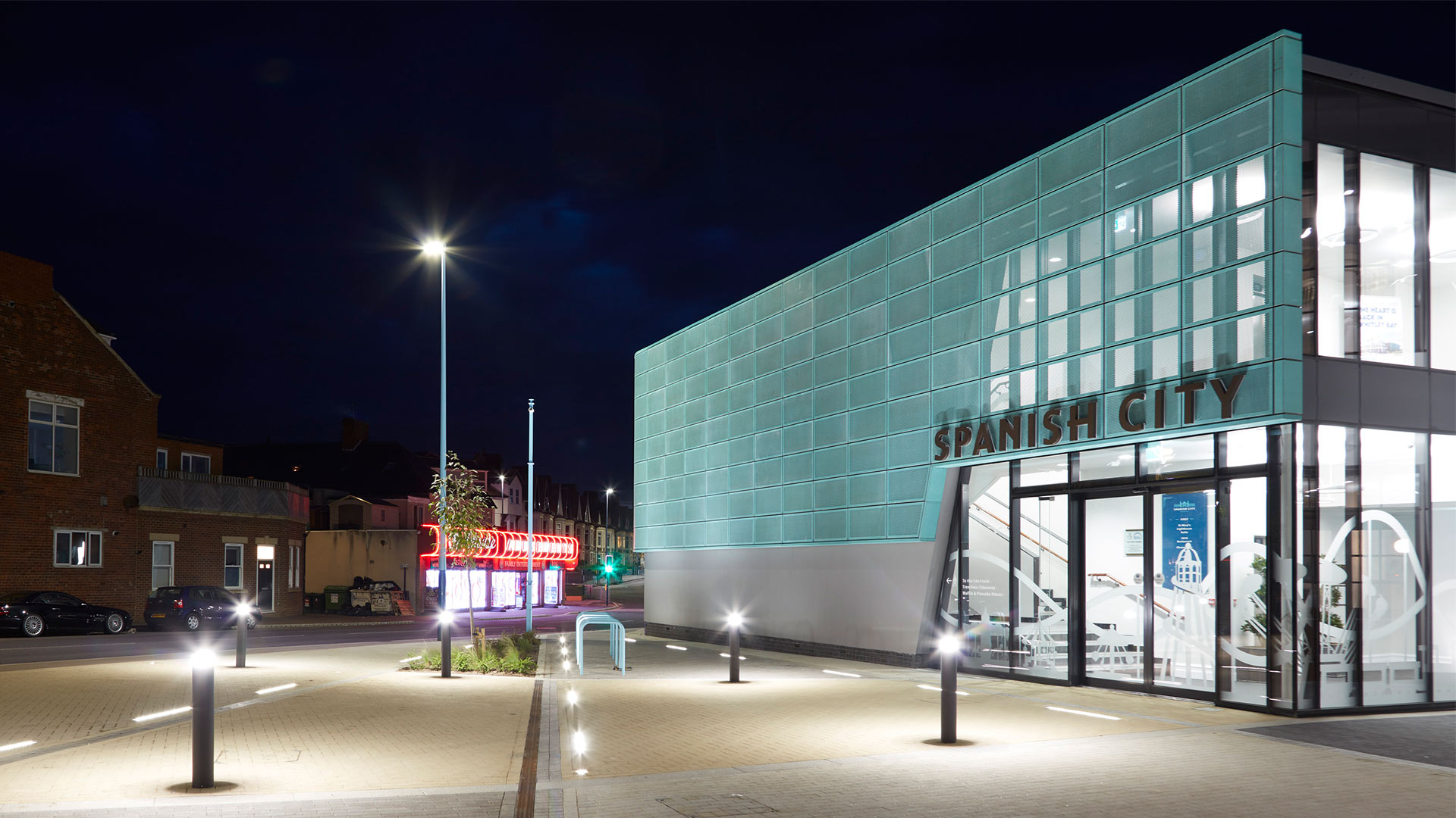 Perforated Patina cladding