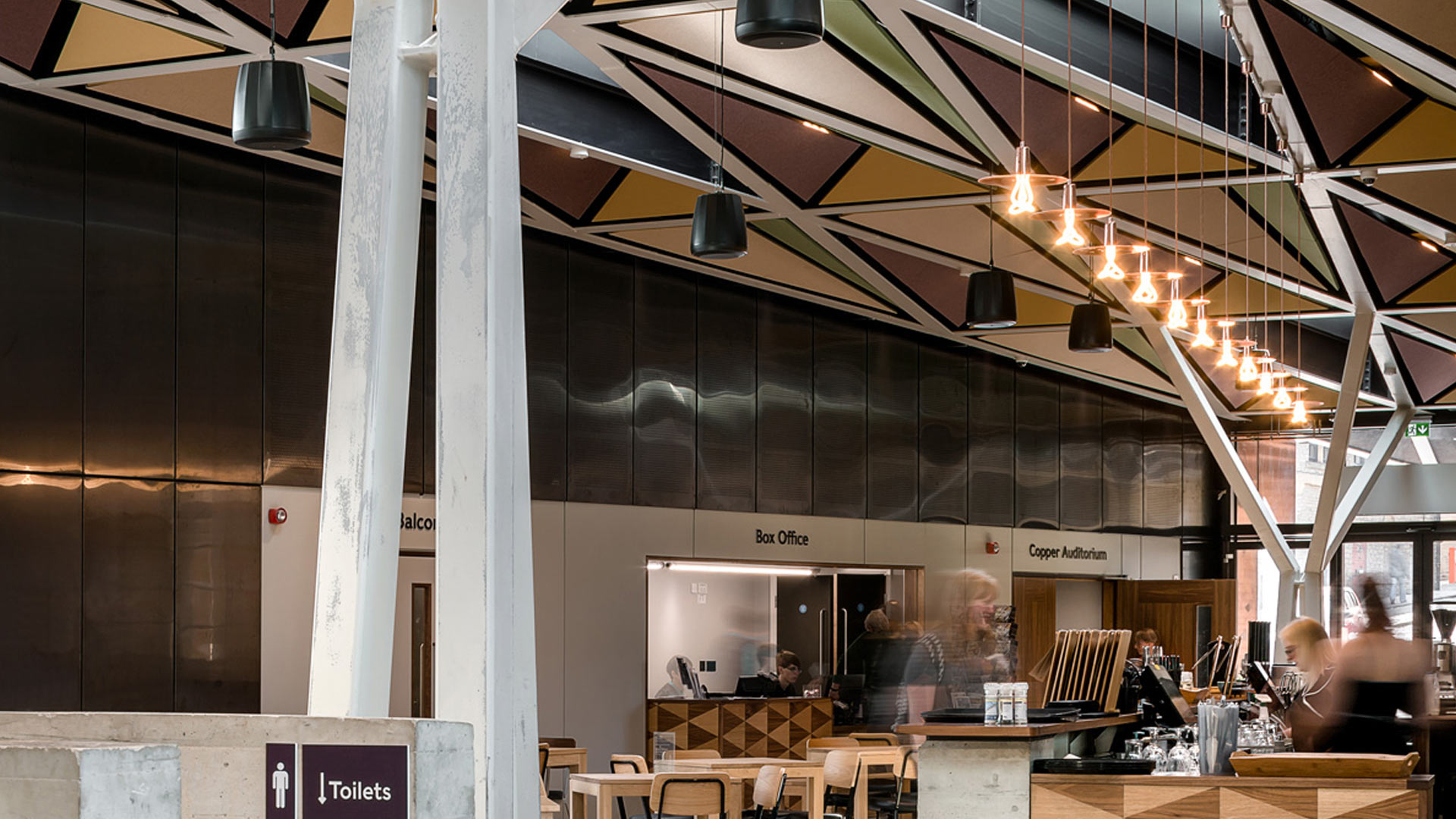 Internal TECU Classic Weathered Rainscreen Cladding - Proteus HR