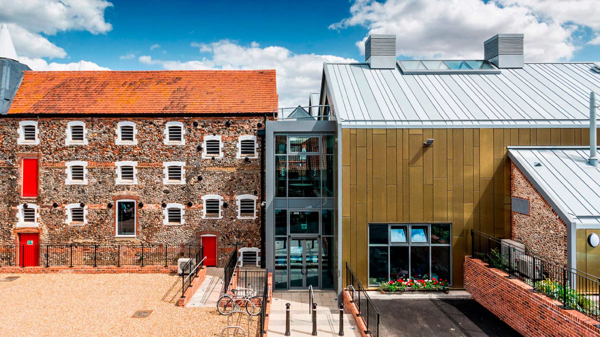 TECU Brass Rainscreen Cladding