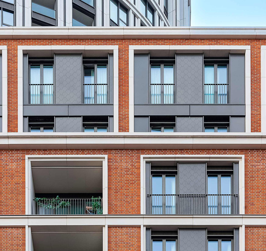 Routed cladding panels